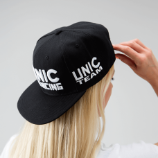 Snapback cap Black + 2 Logo (UF-0008)