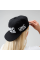 Snapback cap Black + 2 Logo (UF-0008)