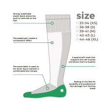 UNIC Fencing Pro Socks 