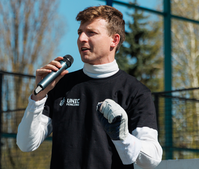 Two-time World Fencing Championships medalist Roman Svichkar shared his thoughts on the development of fencing in Ukraine in a comment to a Tribuna journalist
